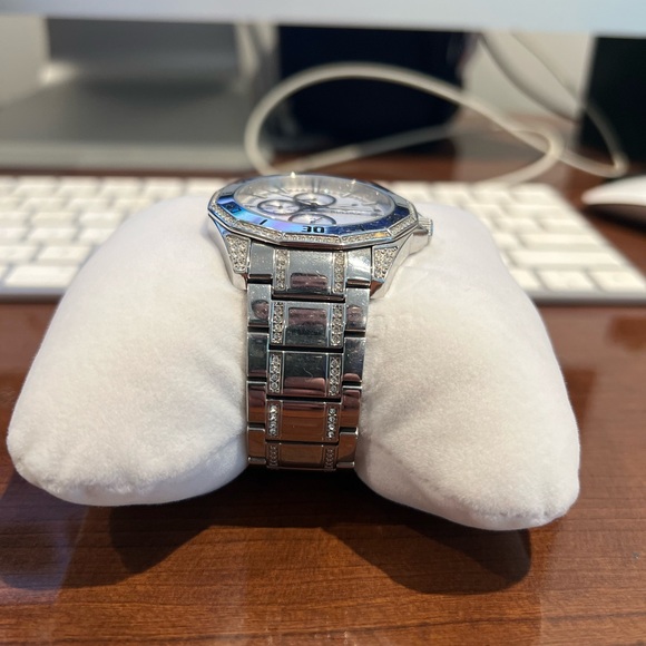 Bulova Men’s Stainless Steel Chronograph Silver Dial Watch C835180 13660002 - Picture 4 of 8